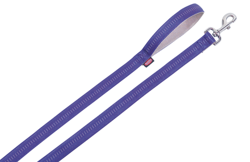 Nobby Povodac za psa Soft Grip L/XL 25mm/120cm ljubičasti