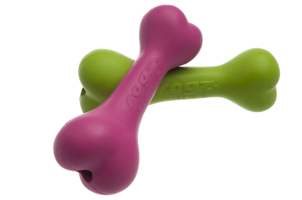 ROGZ Da Bone Igračka za pse u obliku gumene kosti L zelena 21cm