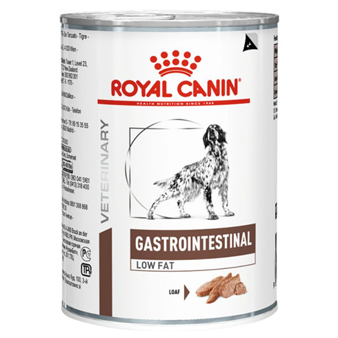 Royal Canin Gastrointestinal Dog Low Fat konzerva 410g