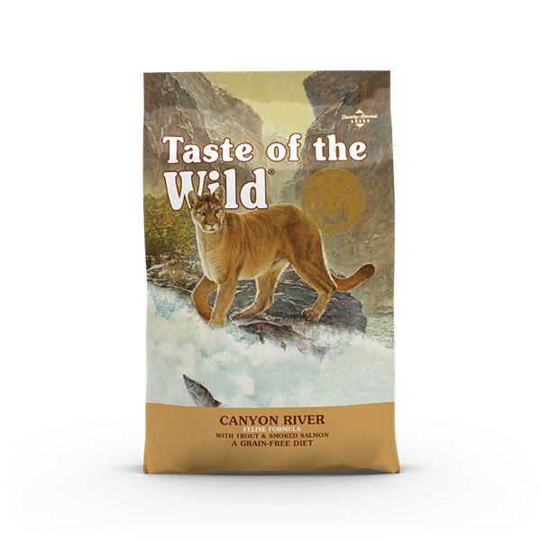 Taste of the Wild Canyon River Feline (pastrmka&dimljeni losos) 7kg