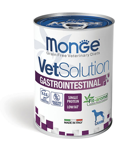 Monge VetSolution Grain Free Gastrointestinal Low Fat Dog konzerva za pse 400g