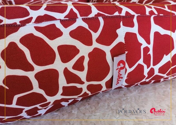 Qushin Nest Double Giraffa (XS/S) 55x40x7cm