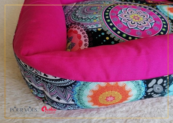 Qushin Nest Gypsy Pink (XS/S) 55x40x7cm