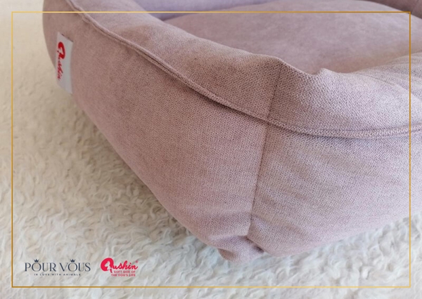 Qushin Nest Lusso  Powder Rose (XS/S) 55x40x7cm