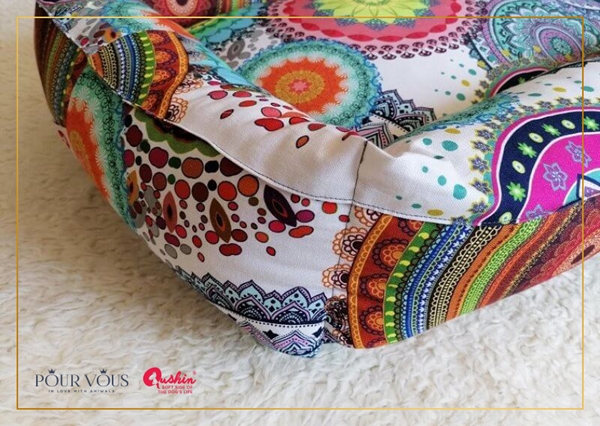 Qushin Nest Double White Gypsy (XS/S) 55x40x7cm