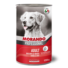 MORANDO Professional Govedina komadići u sosu konzerva za pse 1250g
