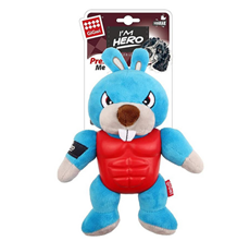 GIGWI Dog Toy Squeaker I'm Hero Rabbit ektra jaka igračka za psa 22cm 8089