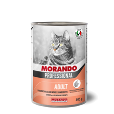 MORANDO Professional Račići&Losos komadići u sosu konzerva za mačke 405g