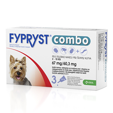 Krka FYPRYST® COMBO antiparazitska ampula za pse 2-10kg