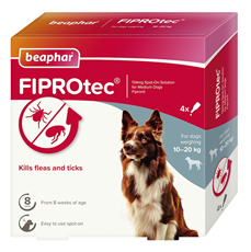 FIPROtec Dog antiparazitska ampula za pse M 10-20kg 134mg