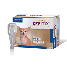 Virbac EFFITIX® antiparazitska ampula za pse 1.5-4kg