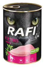 Rafi adult cat grain free konzerva za mačke sa ćuretinom 400g