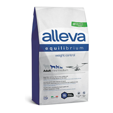 ALLEVA Equilibrium Weight Control Adult Mini&Medium Gluten Free 2kg