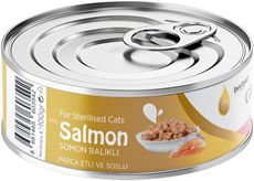 BestPet Gurme Sterlised Grain Free konzerva za mačke komadići lososa u želeu 100g