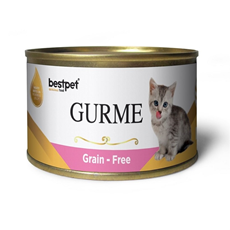 BestPet Gurme Kitten Grain Free konzerva za mačiče komadići piletine u želeu 100g