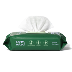 Earth rated Dog Wipes Lavander hipoalergene vlažne maramice Lavanda 100kom