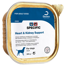 SPECIFIC Dechra Food Heart&Kidney Support Dog pašteta 300g