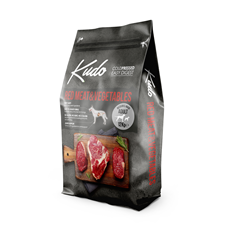 KUDO Low Grain Red Meat&Vegetables medium&maxi adult 3kg