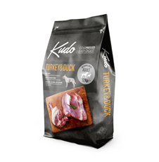 KUDO Low Grain Turkey&Duck medium&maxi adult 3kg