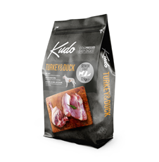 KUDO Low Grain Senior&Light Turkey&Duck adult 3kg