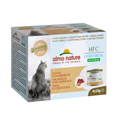 Almo Nature HFC Natural Light Tuna&škampi multipack 4x50g