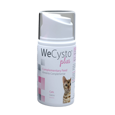 WeCysto Plus dodatak ishrani za podršku urinarne funkcije mačaka  50ml