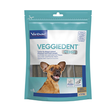 Virbac Veggiedent XS za pse do 5kg 120g – prirodna dentalna nega