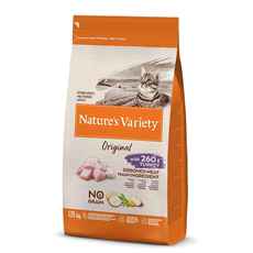 Nature's Variety Original No Grain Sterilised Cat Turkey 1.25kg