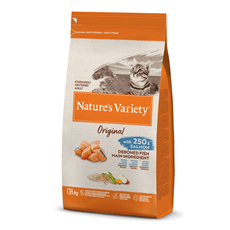 Nature's Variety Original No Grain Sterilised Cat Salmon 1.25kg