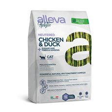 ALLEVA Holistic Chicken&Duck Sterilised Cat Grain Free 1.5kg