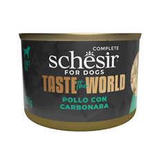 SCHESIR Dog Taste The World Piletina&Carbonara u brodetu 150g