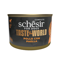 SCHESIR Dog Taste The World Piletina&Paelja u brodetu 150g