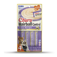 INABA Churu Hairball Control Tuna kremasta poslastica za mačke 1x14g kesica