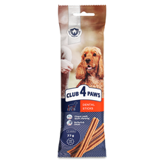 Club 4 Paws Dog Dental sticks poslastica za pse 77g (3kom)