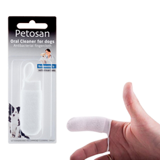 Petosan antibakterijski naprstak od mikrofibera za zube i desni – nežna oralna higijena 🐾🦷