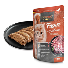 Leonardo Adult sosić za mačke Fazan&Brusnica 85g – podrška krznu i vitalnosti