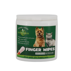 MY TURF Finger Wipes naprstak maramice za pse i mačke 50 kom – higijena bez vode 🐶🐱
