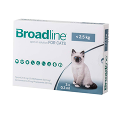 BROADLINE spot-on za mačke do 2.5 kg