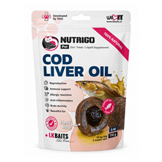 NUTRIGO Cod Liver Oil suplement poslastica za pse S-M 170g
