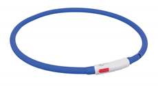 TRIXIE SVETLEĆA USB ogrlica za psa 70cm/ø10mm XS-XL plava