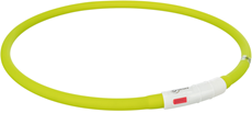 TRIXIE SVETLEĆA USB ogrlica za psa 70cm/ø10mm XS-XL zelena