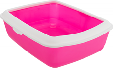 Trixie Classic otvoreni toalet sa ramom 37×15×47cm Pink beli