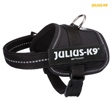 JULIUS-K9 Powerharness AM za pse 3XS 29-36cm/18mm CRNI