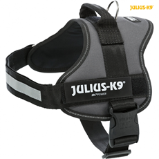 JULIUS-K9 Powerharness AM za pse M 58-76cm/40mm SIVI