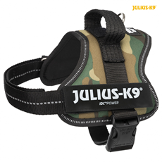 JULIUS-K9 Powerharness AM za pse S 51-67cm/28mm MASKIRNI