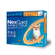 NexGard SPECTRA® XS  za pse 2-3,5 kg