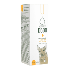 Vestratek D500 CBD ulje za pse 10ml – prirodna podrška balansu i vitalnosti 🐶🌿
