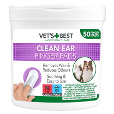 Vet'S Best Clean Ear Finger Pads maramice za uši za pse 50 kom 🐾👂✨
