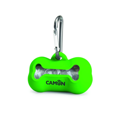 Camon dispenzer (torbica) od silikona za higijenske kesice za izmet  zeleni