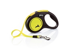 Flexi New Neon Yellow M povodac Tape (traka) 5m žuti